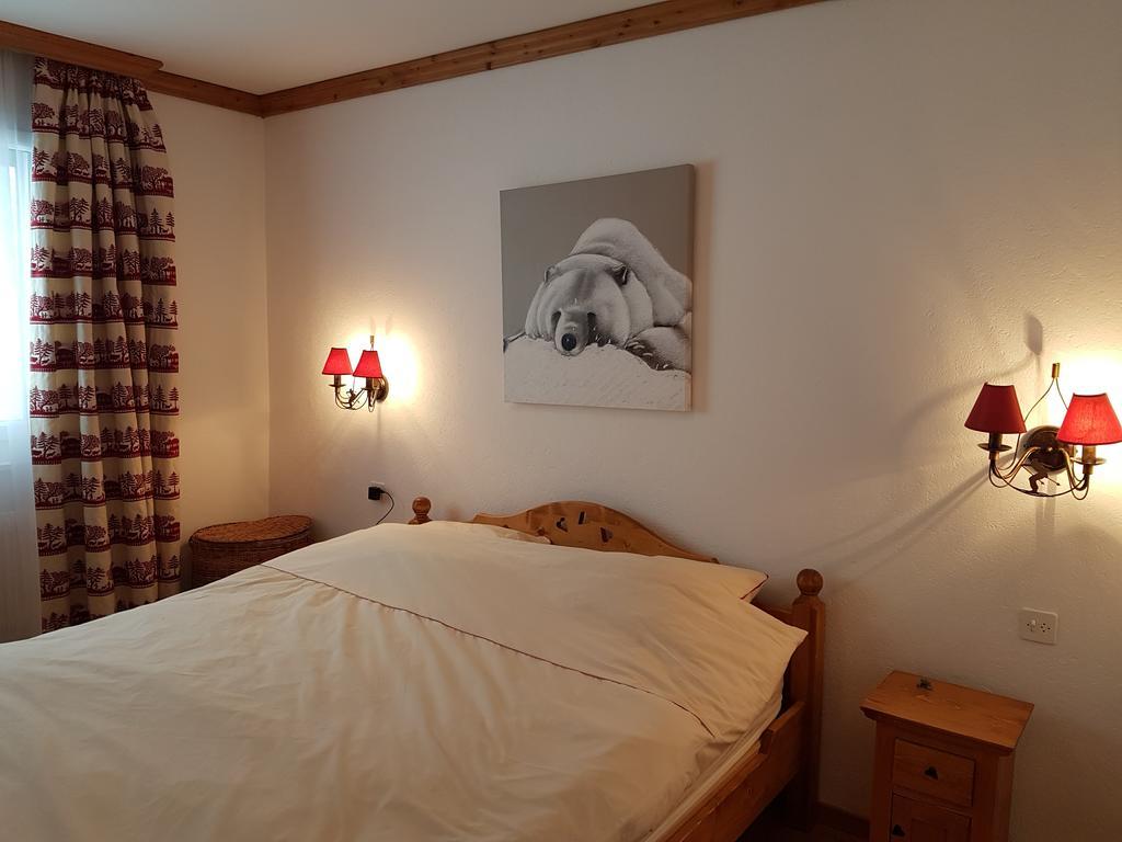 Appartement Clairière des Barzettes avec vue magnifique Crans-Montana Esterno foto