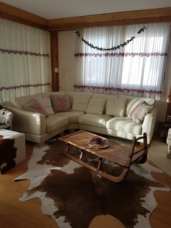 Appartement Clairière des Barzettes avec vue magnifique Crans-Montana Esterno foto