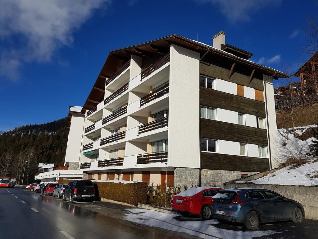 Appartement Clairière des Barzettes avec vue magnifique Crans-Montana Esterno foto